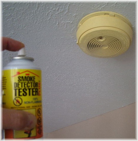 Lybeck Home Inspection Service - Smoke Detector Test